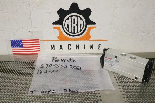 Rexroth 5725555202 2-10 Bar Pneumatic Valve New Old Stock See All Pictures