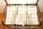 3-Bag Laundry Sorter with Adjustable Hanging Rod for Easy Organization — photo 6