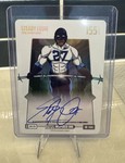 Bo Jackson Battle Arena “Steady Eddie” Steel Foil ON CARD Auto - Eddie George