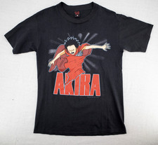 RARE Vintage 1988 Akira Tetsuo Anime Movie Size M T-Shirt Black Fashion Victim