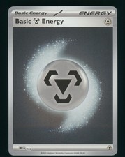 Basic Metal Energy - 008 8 Mega Evolution Energies Pokemon Reverse Holo NM