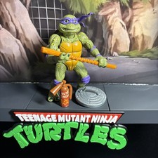 Vintage 1992 TMNT Movie Star Donatello Near Complete Figure