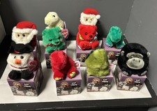 Vintage-Lot Of 10 Puffins Plush Toys-all With Tags And original Box 1994-1997