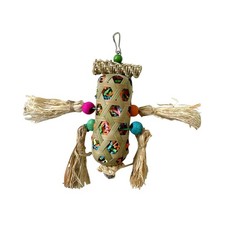 Bird Toy Birds Cage Hanging Toy Parrot Cage Bite Toy Exercise Play Equipment