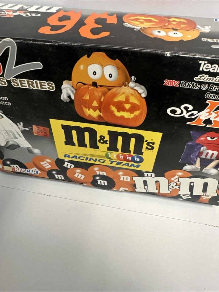 2002 Team Caliber Owners 1:24 Ken Schrader #36 M&M's Halloween Autographed - Image 4 of 4