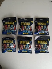 Invincible Mini Figures Phatmojo Blind Bags 6 Pack Lot Unopened Factory Sealed