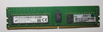 MICRON 16GB MTA18ASF2G72PZ-2G3B1 1RX4 ECC REG PC4-2400T RAM HPE 809082-091 USA