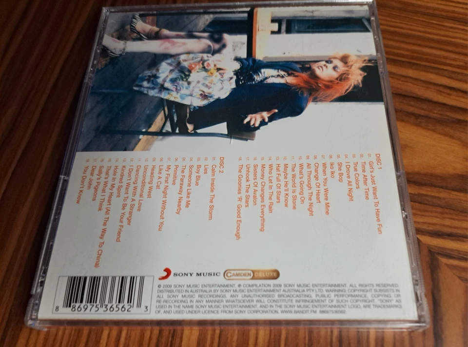 Cyndi Lauper True Colors The Best Of 2 Disc 2012 CD Album Australian Pressing  - Image 4 of 4