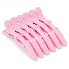 Pink Pro Barber Hair Clips Hairdressing Clamps Claw Hair Sectioning Clip For