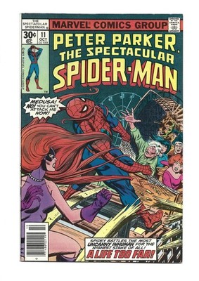 Spectacular Spider-Man #11 Vol 1 Marvel Comics 1977 Chris Clarmont Writing