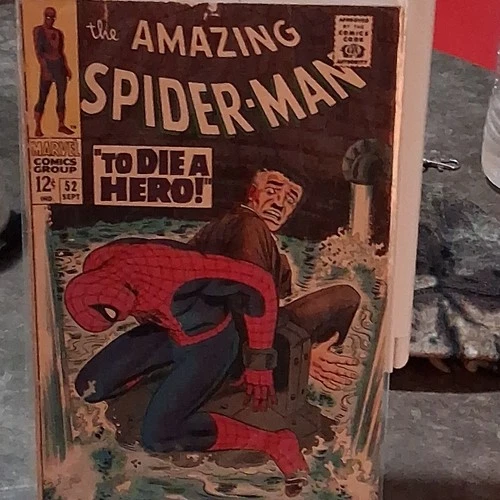 Marvel Comics The Amazing Spider-Man #52 Silver Age 1967 To Die a Hero!