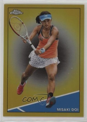 2021 Topps Chrome Gold Refractor 49/50 Misaki Doi #19 Rookie RC ux8