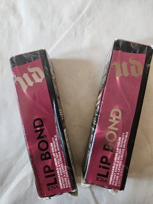 2pk Urban Decay Vice Lip Bond Gloss Liquid Lipstick,Luv Ya Backtalk,4.2ml/0.14oz