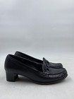 Salvatore Ferragamo Black Leather Horse Bit Buckle Pumps W 6.5 — photo 3