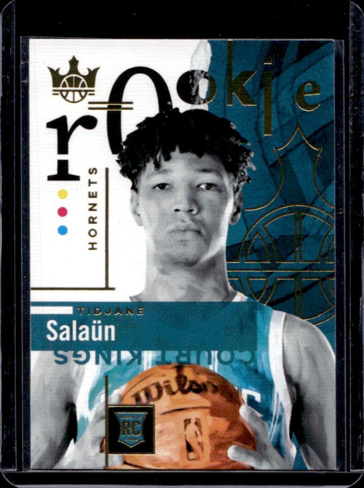 2024-25 Panini Court Kings Tidjane Salaun RC Rookie Tier One #110 Hornets