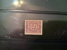 CANADA POSTAGE DUE STAMP 1906-1928 #J2 MINT 2 CENTS VIOLET (LOT 59)