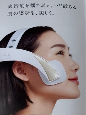 Shiseido EFFECTIM Quick Facial Trainer EMS Beauty Device Near Mint Japan