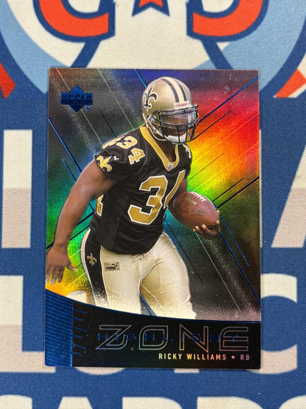 Ricky Williams Upper Deck Highlight Zone #Z2 Highlight Zone