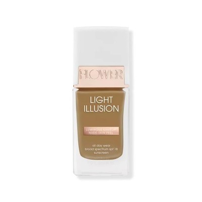 FLOWER BEAUTY By Drew Barrymore Light Illusion SPF Foundation - Blendable + Buil