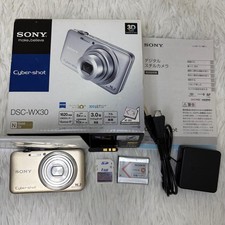 SONY Cyber-shot DSC-WX30 Gold Compact Digital Camera No English Menu Japan