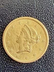 1852 ~ Liberty One Dollar ~ Gold Coin