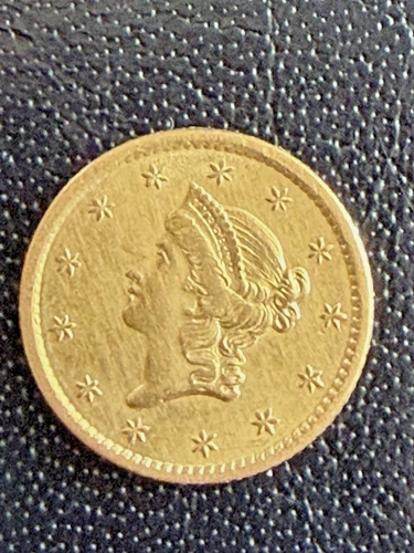 1852 ~ Liberty One Dollar ~ Gold Coin