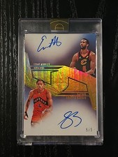 2021-22 Panini Eminence Evan Mobley Scottie Barnes Dual Rookie Auto 5/5 RDA-ESB