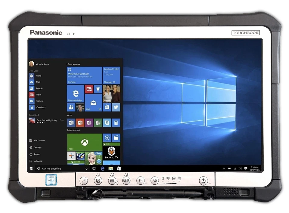 Panasonic Toughbook CF-D1 MK3 13,3-Zoll Tablet i5-6300U 4GB 256GB SSD WXGA Gut