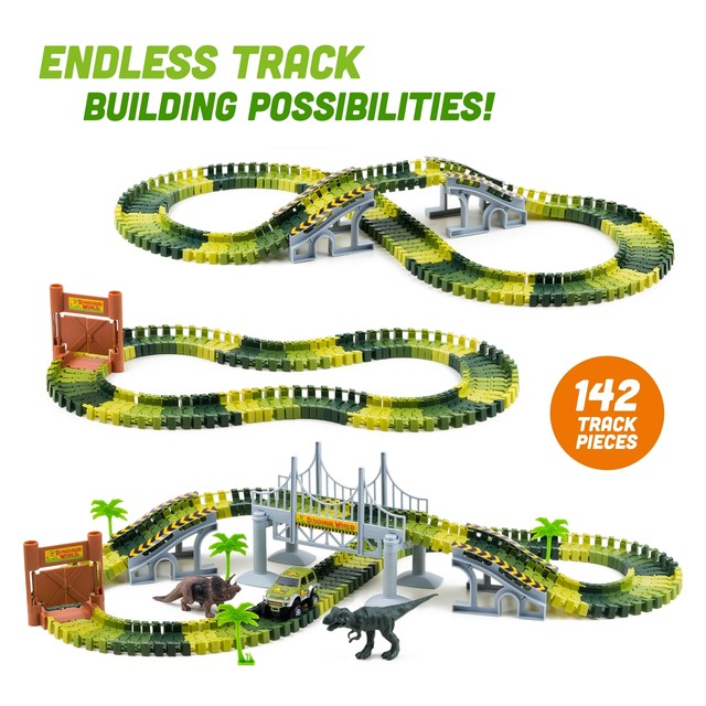 flexible race car track