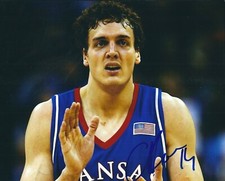 Autographed SASHA KAUN KANSAS 8x10 photo  w/COA