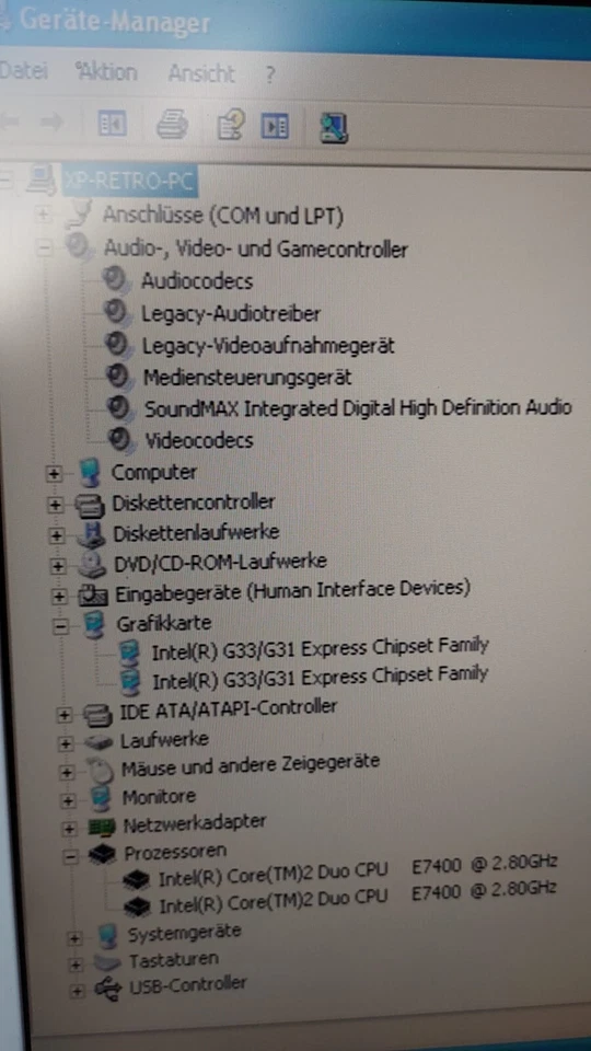 Windows XP Pro Retro PC - E7400 2.8ghz - 2GB RAM - 80GB HDD - RS232 LPT - Bild 3 von 4