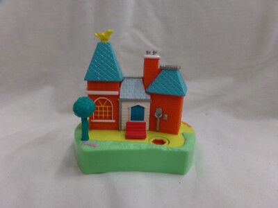 Disney Polly Pocket MAGIC KINGDOM Castle BIRD CLOCK HOUSE ~ Replacement Part