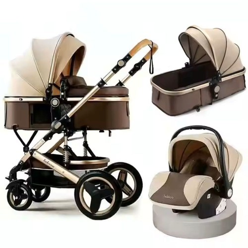 10 in 1 Lightweight Foldable Baby Stroller Toddler Pram Newborn Large Storage - Picture 6 of 17