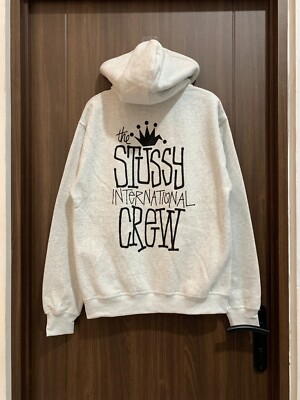 Stussy Crown International Hoodie - M, L, XL (Chat to choose size