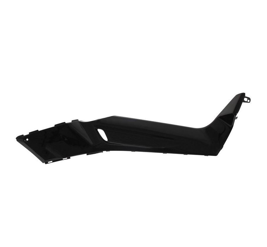 Capot moteur droit Yamaha Xmax 125 plastique ABS haute résistance noir brillant
