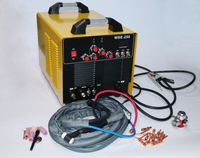 WSE-250 AC/DC TIG Welder ARC Welder Aluminum Welder 3-in-1 Welding Machine 220V