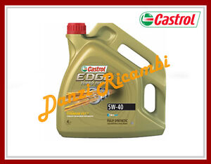 Olio castrol 5 40