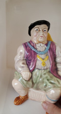 MELBA WARE, TOBY JUG HENRY the EIGHTH VIII RECLINING CHAIR HAND PAINTED