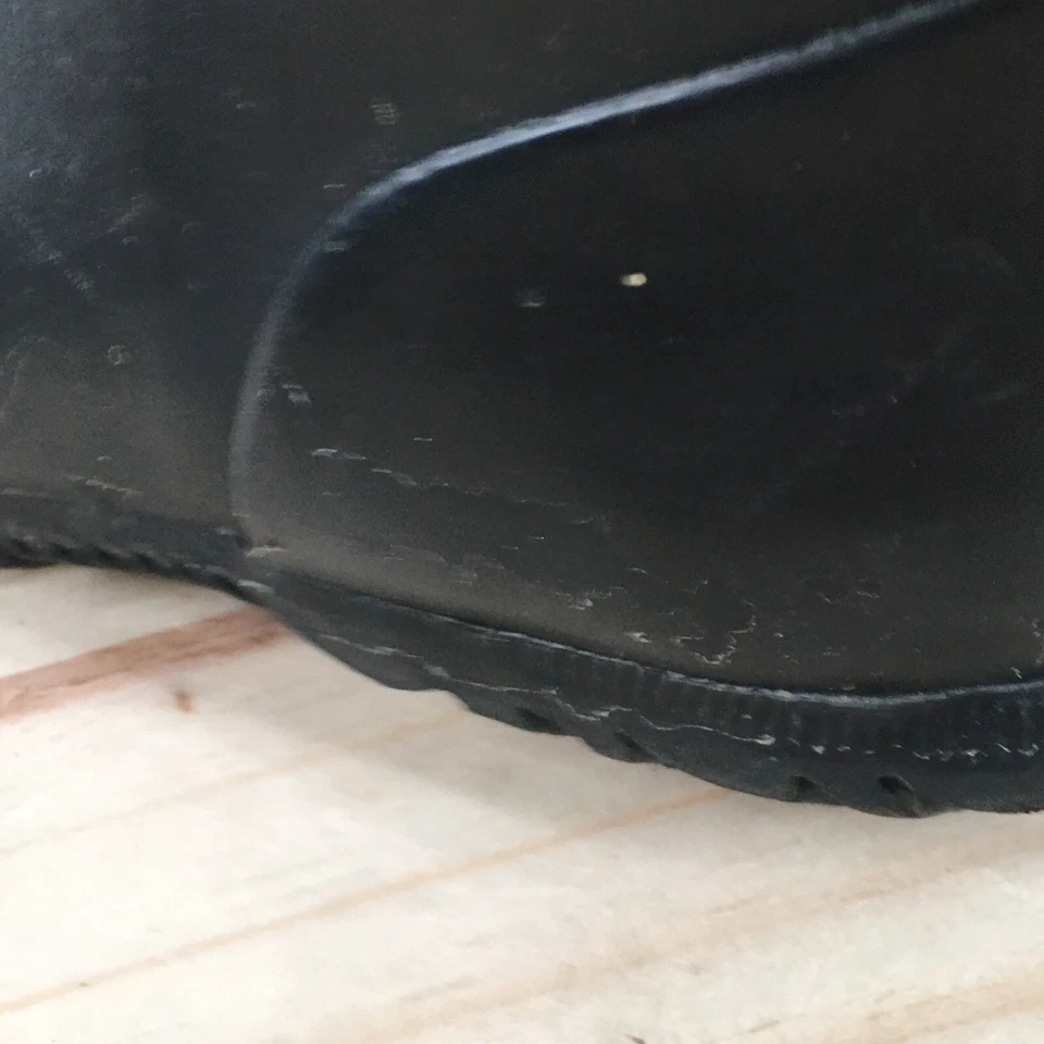 Bogs ботинки ребенка 7 York Neo камуфляж дождя середины икры тянуть на комфорт черный резиновый - Изображение 4 из 4