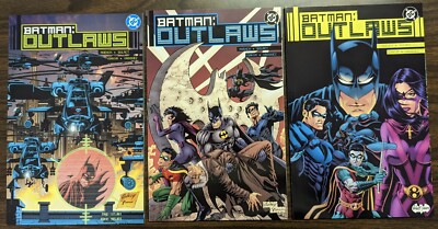 Batman: Outlaws #1,#2,#3 NM 2000 DC Comic lot run  squarebound Comic Books