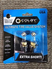 COLBY VALVE ULTIMATE EMERGENCY TIRE VALVES 2-PACK CV-PV30 - BRAND NEW