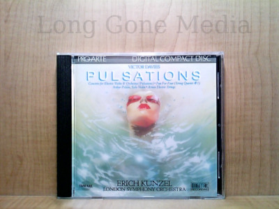 Pulsations: Concerto For Electric Violin, Fun For Four by Victor Davies (CD)