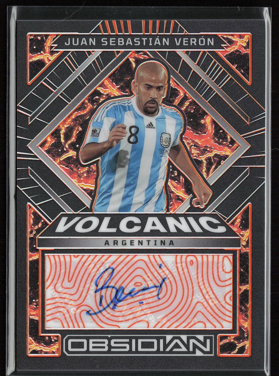 JUAN SEBASTIAN VERON オートカード Juan Sebastian Veron Card 2021-22 Score Signatures Gold (9