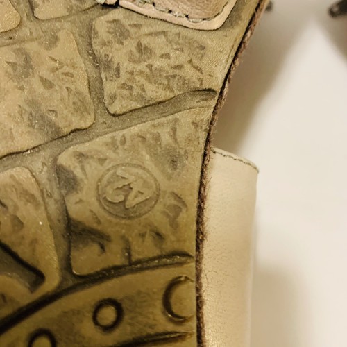 Bussola Walk Your Way Gray Leather Comfort Sandals Size 42 - Picture 10 of 11