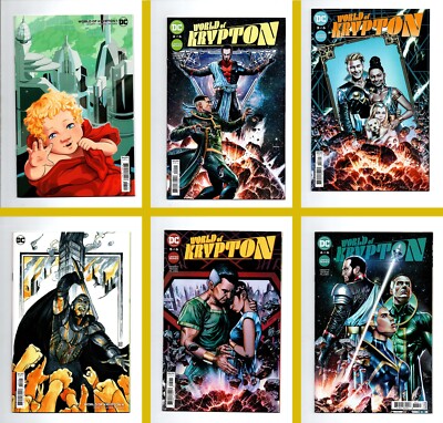 WORLD OF KRYPTON #1 to #6 Vol.3 COMPLETE Limited Series DC Comics 2022