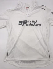 Wilson Jersey Men Large White Graphic Print Logo …#18244