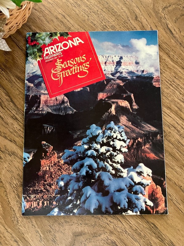 Arizona Highways Magazine December 1981 Mint Vintage Collectible