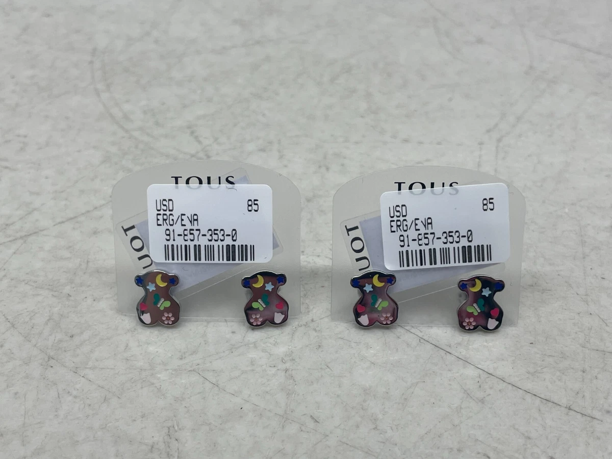 Tous earrings shop ebay