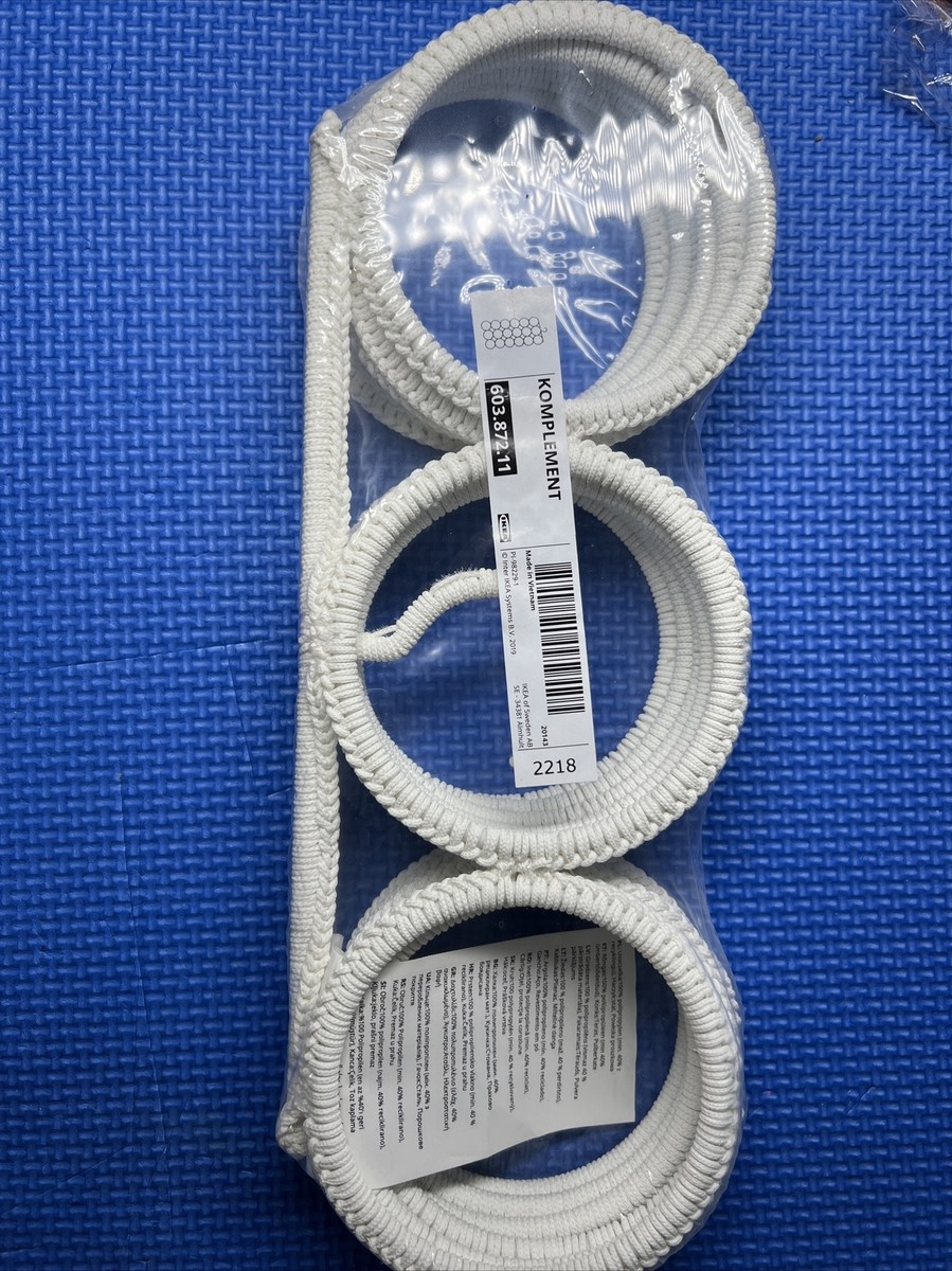 IKEA Komplement Multi-Use Hanger White Ivory Scarf Tie Belt