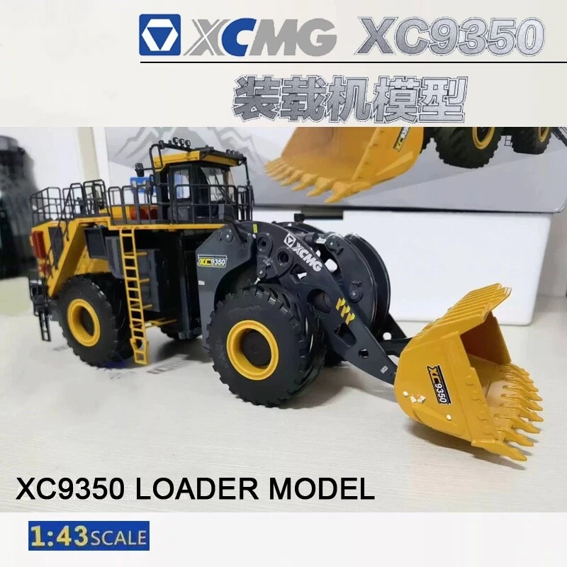 1:43 XCMG XC9350 Mining Wheeled Loader Construction Equipment Diecast Model - Image 3 of 4
